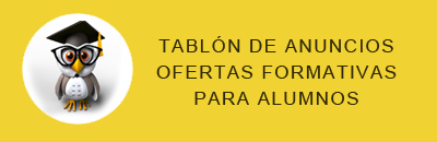 Imagen de Tablón de Anuncios de ofertas formativas para alumnos